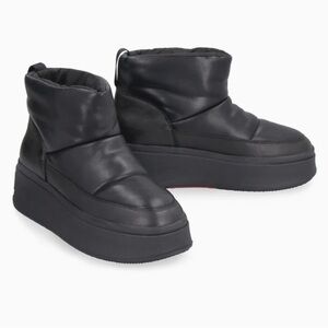 Ash Black Faux Leather Boots NWT - Size 40